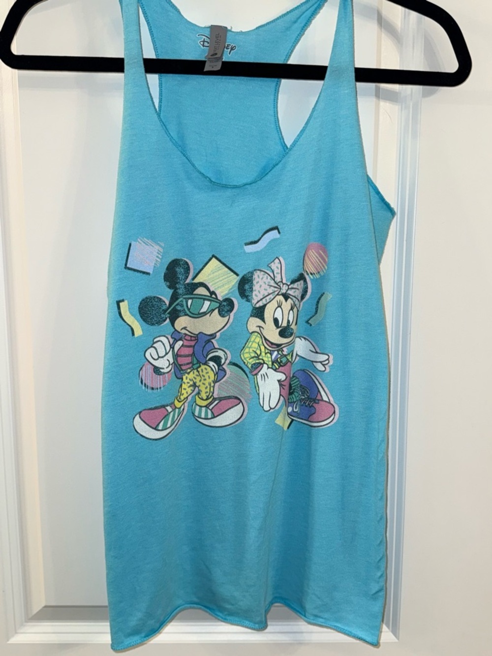 Disney 90s Inspired Print of Mickey & Minnie Tank (small)